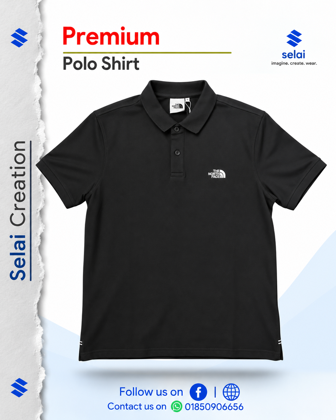 Premium The North Face Lacoste Polo