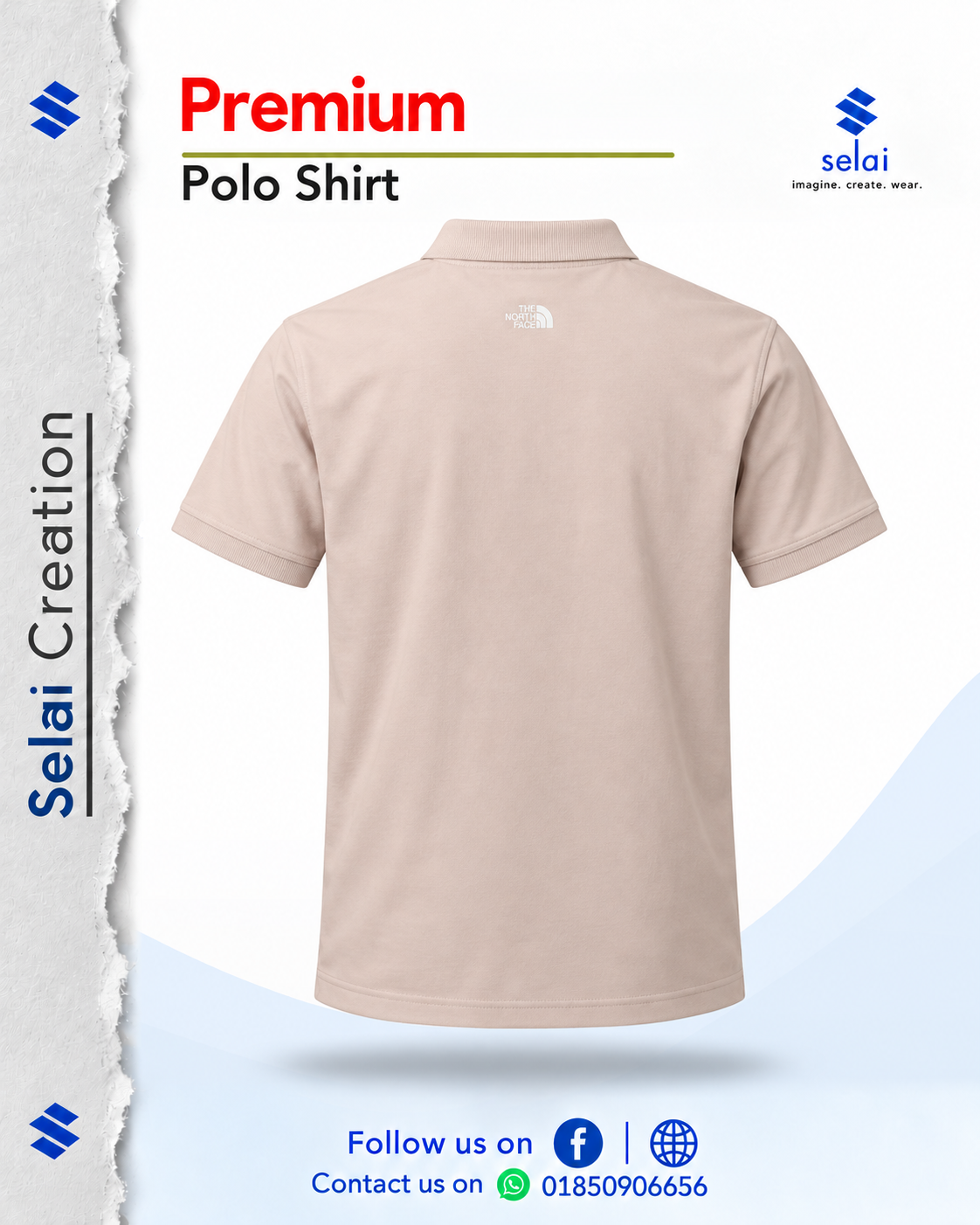 Premium The North Face Lacoste Polo - Image 10