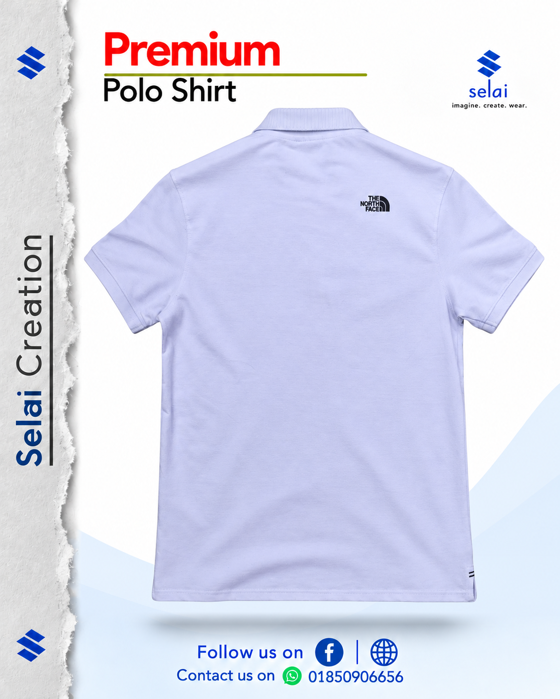 Premium The North Face Lacoste Polo - Image 7