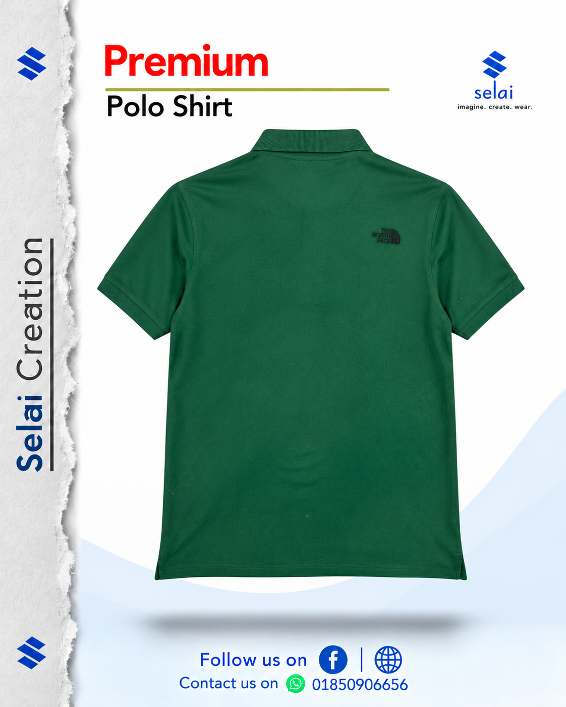 Premium The North Face Lacoste Polo - Image 6